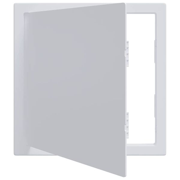 vidaXL Pain&eacute;is de Acesso Branco 30 x 30 cm Pl&aacute;stico ABS