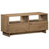 vidaXL Suporte para TV 90 x 34.5 x 40 cm Carvalho Arttisan