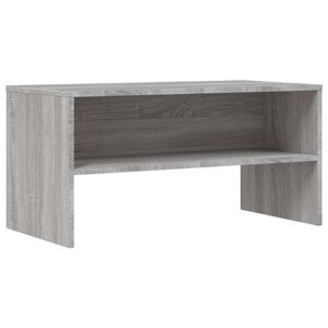 vidaXL M&oacute;vel de TV 80x40x40 cm derivados de madeira cinzento sonoma