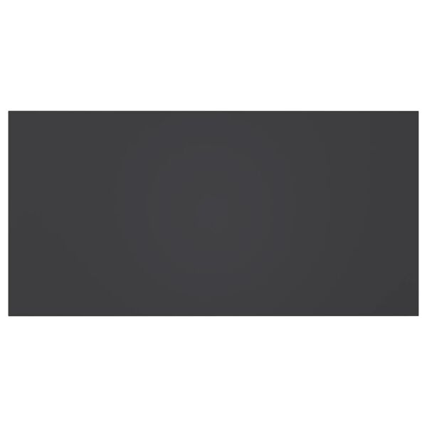 vidaXL Prateleiras para estante 8 pcs 80x40x1,5cm contraplacado cinza