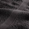 vidaXL Toalhas banho premium SOLUND 25pcs 100x150cm 600gsm antracite