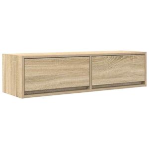 vidaXL Gabinete para TV com gaveta Carvalho sonoma 100 x 31 x 25.5 cm