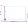 vidaXL Toldo lateral retr&aacute;til para p&aacute;tio 180x300 cm castanho