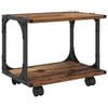 vidaXL Suporte para Impressora Madeira Antiga 41 x 28 x 33,5 cm
