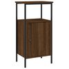 vidaXL Mesa cabeceira 41x31x80 cm derivados madeira carvalho castanho