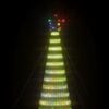 vidaXL LED &Aacute;rvore de Natal 1544 LEDs Colorido 500 cm