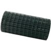 vidaXL Cerca Euro 0,6 x 25 m Ferro revestido de PVC Verde