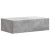 vidaXL Mesa Lateral de Parede 59 x 34,5 x 17 cm Derivados de Madeira