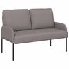 vidaXL Conjuntos de sof&aacute;s 3 pcs Cinzento-acastanhado 115 x 56 x 80 cm