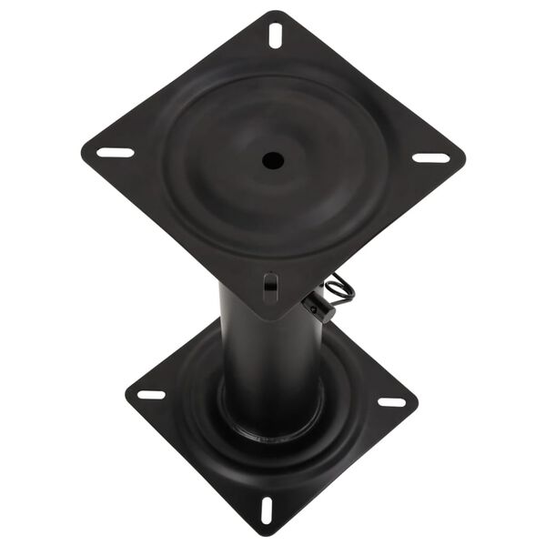 vidaXL Pedestal para assento de barco ajust&aacute;vel 28-45,5 cm a&ccedil;o