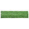 vidaXL Tela de varanda com folhas verdes 400x100 cm