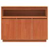 vidaXL Buffet Marrom Cera 104,5 x 34 x 80 cm