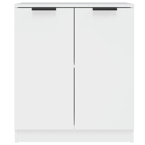 vidaXL Aparador 60x30x70 cm madeira processada branco