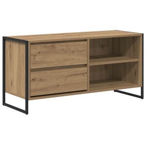 vidaXL Gabinete para TV Carvalho Artesanal 100 x 36 x 49,5 cm