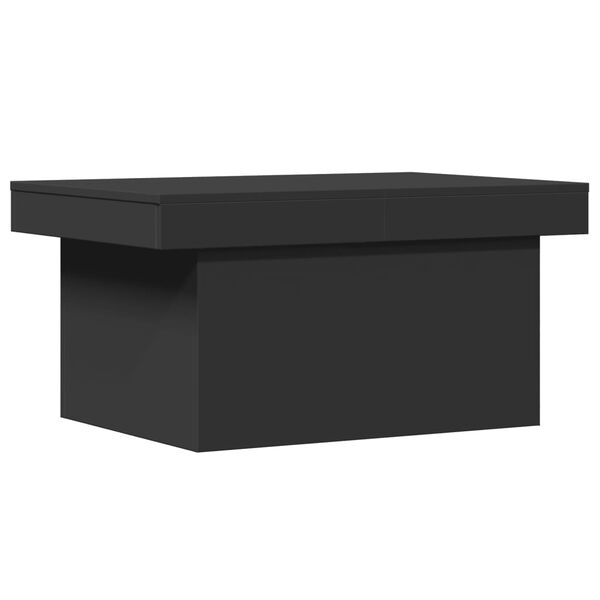 vidaXL Mesa de centro 100x55x40 cm derivados de madeira preto