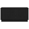 vidaXL Gabinete para TV Carvalho Preto 100 x 38 x 49 cm