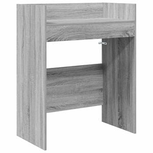 vidaXL Mesa de DJ Sonoma cinzento 62 x 45 x 102 cm