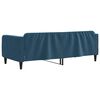 vidaXL Sof&aacute;-cama 90x200 cm veludo azul