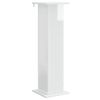 vidaXL Suporte para Plantas Branco Brilhante 30,5 x 30 x 100,5 cm