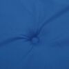 vidaXL Almofadões p/ cadeiras jardim 6 pcs 40x40x4 cm oxford azul real