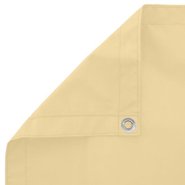 vidaXL Tela de Varanda Areia 110 x 500 cm Tecido Oxford