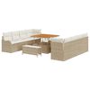 vidaXL Conjunto de Sof&aacute; de Jardim 11 unid. 10-N&uacute;mero de lugares