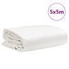 vidaXL Lona 5x5 m 650 g/m&sup2; branco