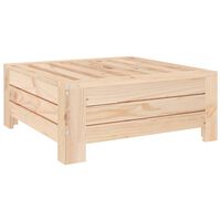 vidaXL Cobertura para base de guarda-sol madeira de pinho maciça