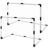 vidaXL Conjunto de mini balizas de futebol para crian&ccedil;a 2 pcs 91,5x48x61 cm