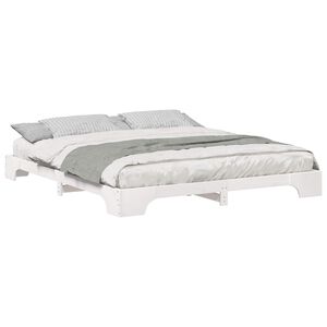 vidaXL Estrutura da Cama Branco 200 x 210 cm