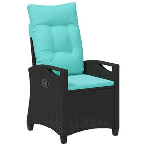 vidaXL Cadeira de Jardim Reclin&aacute;vel 56 x 60 x 112 cm a&ccedil;o