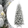 vidaXL &Aacute;rvore de Natal Artificial Branco 210 cm
