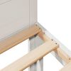 vidaXL Estrutura de cama familiar sem colch&atilde;o branco 240x200 cm