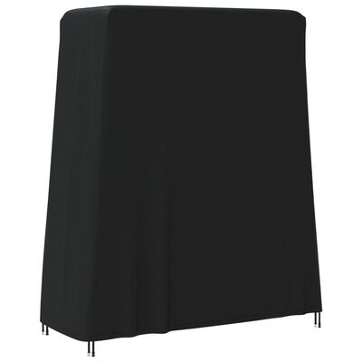 vidaXL Capa para mesa de pingue-pongue 165x70x185 cm 420D oxford preto
