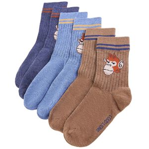 Meias para crian&ccedil;a 5 pares UE 26-29