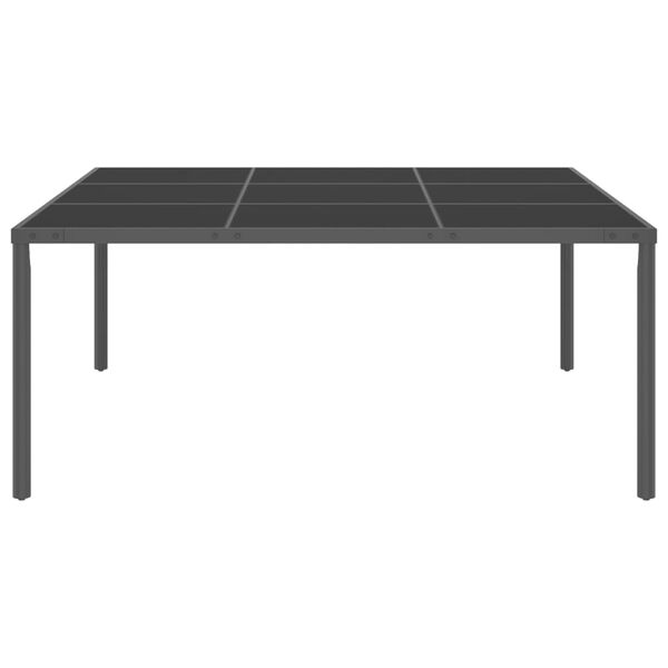 vidaXL 13 pcs conjunto de jantar para exterior a&ccedil;o