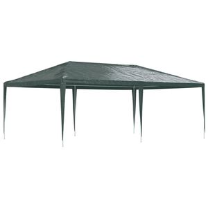 vidaXL Tenda para festas 4x6 m 90 g/m&sup2; verde