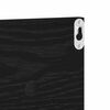 vidaXL Prateleiras de Parede 4 pcs Carvalho Preto 80 x 11,5 x 18 cm