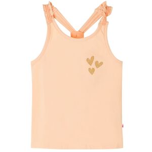 T-shirt de al&ccedil;as para crian&ccedil;a laranja-claro 116