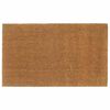 vidaXL Tapete de porta 90x150 cm fibra de coco tufada natural