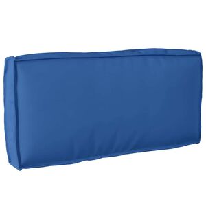 vidaXL Almofada Azul Royal 80 x 40 x 12 cm Tecido Oxford