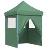 vidaXL Tenda de Festa Verde 200 x 200 x 306 cm Tecido Oxford
