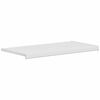 vidaXL Soleira de Janela Branco 100 x 40 x 4,5 cm PVC
