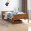 vidaXL Estrutura cama c/ 2 gavetas 90x200 cm pinho maci&ccedil;o castanho mel