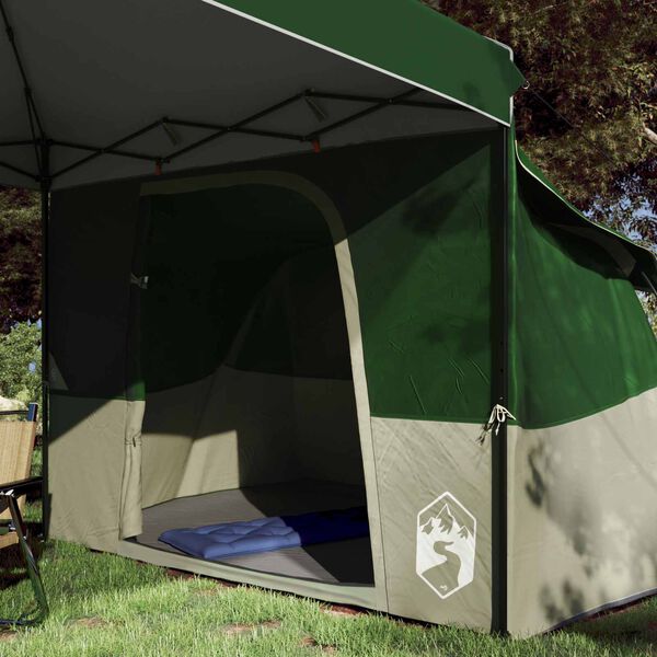 vidaXL Conjunto de Tenda de Camping 2 pcs Verde Tafet&aacute; e Tecido