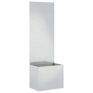 vidaXL Tela de Privacidade para Jardim Fretwork Prata 50 x 32 x 150 cm