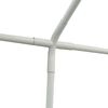 vidaXL Tecido da Tenda Sem Estrutura Branco 12 x 6 m PE