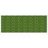 vidaXL Tela de Varanda com Folhas Verde e Amarelo 400 x 150 cm