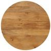 vidaXL Tampo de mesa redondo &Oslash;80x3,8cm madeira de mangueira maci&ccedil;a