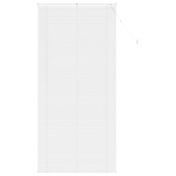 vidaXL Cortina Veneziana Manual Ajust&aacute;vel Branco 213 x 80 cm PVC